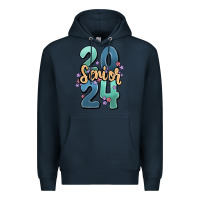 Navy senior 2024 Premium Hoodie - MaliasSmallBusiness