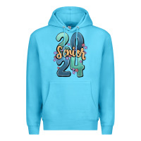 Ocean Blue senior 2024 Premium Hoodie - MaliasSmallBusiness
