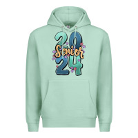 Seafoam senior 2024 Premium Hoodie - MaliasSmallBusiness
