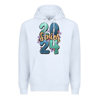 White senior 2024 Premium Hoodie - MaliasSmallBusiness
