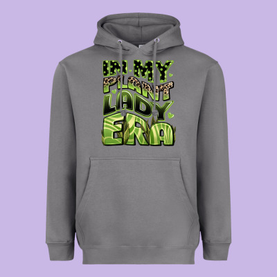 In My Plant Lady Era Heavyweight Hoodie Designed By Jahusdesignshop