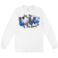 White for the love of the game volleyball Long Sleeve Tee - Zillion Design Studio