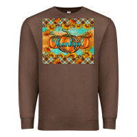 Chestnut Thankful Pumpkins Premium Sweatshirt - Artiststas