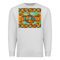 Dove Grey Thankful Pumpkins Premium Sweatshirt - Artiststas