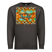 Smoke Thankful Pumpkins Premium Sweatshirt - Artiststas