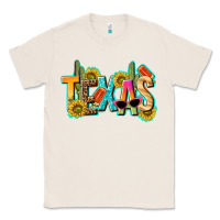 Natural texas summer Classic Tee - texasbilliewilder