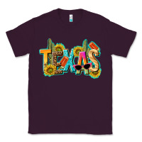 Plum texas summer Classic Tee - texasbilliewilder