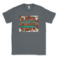 Charcoal Heather not perfect just forgiven Classic Tee - BarkalooDesign