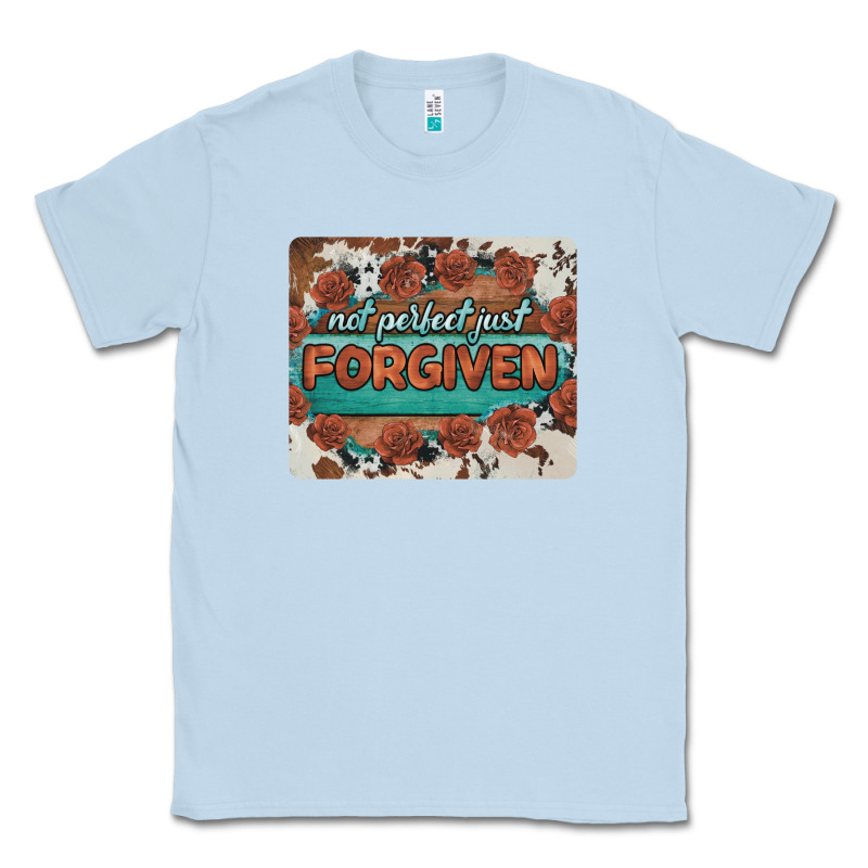 Not Perfect Just Forgiven Classic Tee by BarkalooDesign | Teevron