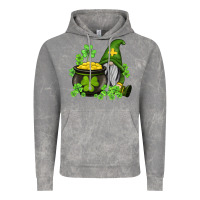 St Patricks Gnome And Pot Of Gold Vintage Hoodie | Teevron