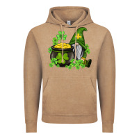 Vintage Coffee st patricks gnome and pot of gold Vintage Hoodie - AdoDesignShop