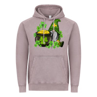 Vintage Zinc st patricks gnome and pot of gold Vintage Hoodie - AdoDesignShop