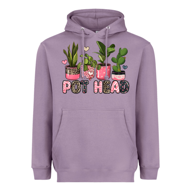 Pot Head Plants Heavyweight Hoodie by JahusDesignShop | Teevron