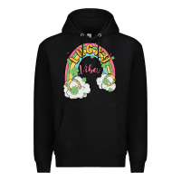 Black lucky vibes Premium Hoodie - MaliasSmallBusiness