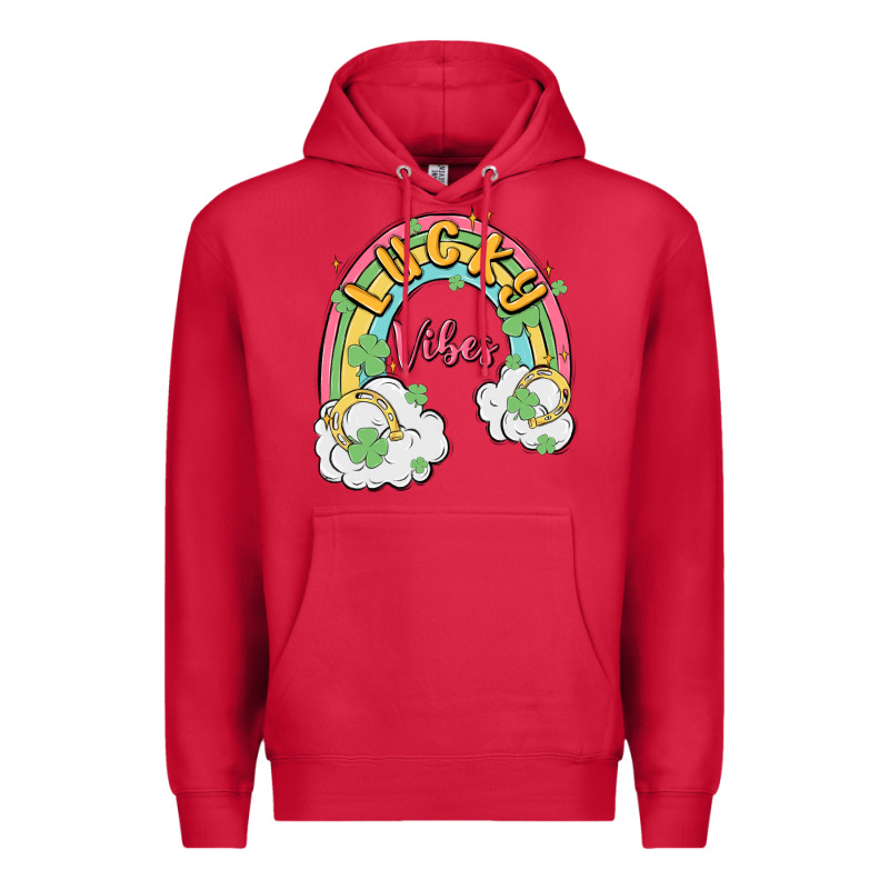 Lucky Vibes Premium Hoodie by MaliasSmallBusiness | Teevron