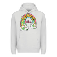Dove Grey lucky vibes Premium Hoodie - MaliasSmallBusiness
