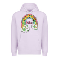 Lilac lucky vibes Premium Hoodie - MaliasSmallBusiness