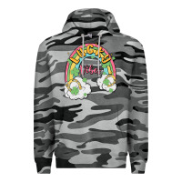 Slate Camo lucky vibes Premium Hoodie - MaliasSmallBusiness