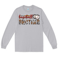 Moon Dust baseball brother with leopard Long Sleeve Tee - texasbilliewilder