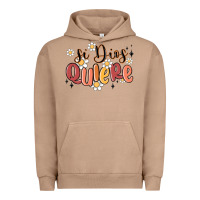 Pigment Burro si dios quiere Urban Hoodie - MaliasSmallBusiness