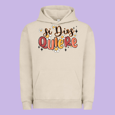 Si Dios Quiere Urban Hoodie Designed By Maliassmallbusiness