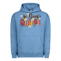Pigment Pebble Blue si dios quiere Urban Hoodie - MaliasSmallBusiness