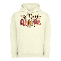 Pigment Pistachio si dios quiere Urban Hoodie - MaliasSmallBusiness