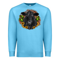 Ocean Blue black angus cactus sunflower Premium Sweatshirt - JahusDesignShop