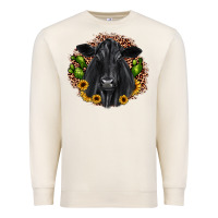 Sandshell black angus cactus sunflower Premium Sweatshirt - JahusDesignShop