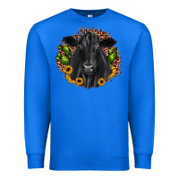 True Royal black angus cactus sunflower Premium Sweatshirt - JahusDesignShop