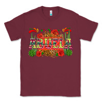 Burgundy abuela Classic Tee - Zillion Design Studio
