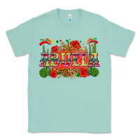 Seafoam abuela Classic Tee - Zillion Design Studio