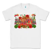 White abuela Classic Tee - Zillion Design Studio