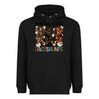 Black everything is better with dachshunds Heavyweight Hoodie - JahusDesignShop