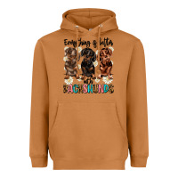 Meerkat everything is better with dachshunds Heavyweight Hoodie - JahusDesignShop