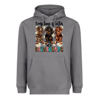 Storm everything is better with dachshunds Heavyweight Hoodie - JahusDesignShop