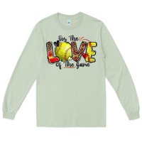 Matcha for the love of the game softball Long Sleeve Tee - Zillion Design Studio