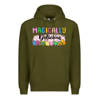 Army Green magically delicious Premium Hoodie - MaliasSmallBusiness