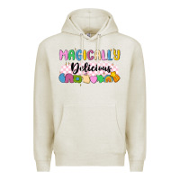 Oatmeal Heather magically delicious Premium Hoodie - MaliasSmallBusiness
