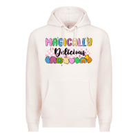 Pale Pink magically delicious Premium Hoodie - MaliasSmallBusiness
