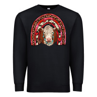 Black valentines hereford rainbow Premium Sweatshirt - JahusDesignShop