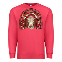 Cardinal valentines hereford rainbow Premium Sweatshirt - JahusDesignShop
