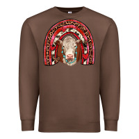 Chestnut valentines hereford rainbow Premium Sweatshirt - JahusDesignShop