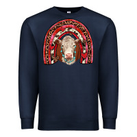 Navy valentines hereford rainbow Premium Sweatshirt - JahusDesignShop
