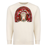 Sandshell valentines hereford rainbow Premium Sweatshirt - JahusDesignShop