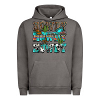 Pigment Tornado western howdy howdy howdy Urban Hoodie - NancyCooperArtShop