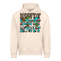 Sandshell western howdy howdy howdy Urban Hoodie - NancyCooperArtShop