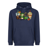 Navy lawyer coffee cups Heavyweight Hoodie - AdoDesignShop