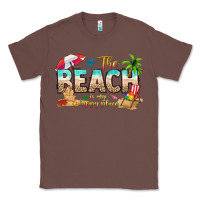 Chestnut the beach is my happy place Classic Tee - texasbilliewilder