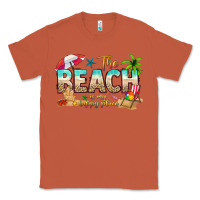 Copper the beach is my happy place Classic Tee - texasbilliewilder